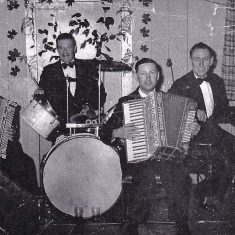 Band, Late 1950s, William Blackman, Frank Munday, Cecil Cross, Fred Handford Band, Late 1950s, William Blackman, Frank Munday, Cecil Cross, Fred Handford