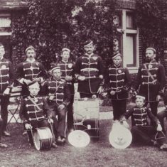Brass Band Brass Band outside Vicarage