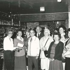 Care Group. n.k., n.k.,Caroline Bleach, Jack Roghtwell, Peter Street, Eve Spreadbury, Thelma Hoare, Maggie Marks, Pam Sparrow Care Group meeting at the George Inn. ,Caroline Bleach, Jack Roghtwell, Peter Street, Eve Spreadbury, Thelma Hoare, Maggie Marks, Pam Sparrow