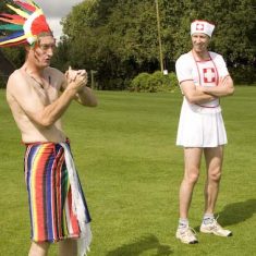 Slips, Paul Gillespie (right) Slips