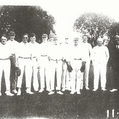 Cricket team August 1926 Cricket team August 1926