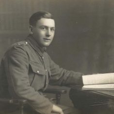 G.W.Atkinson in WWI uniform George W Atkinson was captured in WWI and was a prisoner of war.