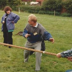 Keith Kitcher umpiring Keith Kitcher umpiring tug of war