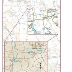 Four possible sites of fishponds