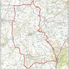 Ordnance Survey map of East Meon 2010