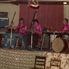 Meonaires. Meonaires. L to R, Geoff Marshall, Les Blackman, Robby Hamilton, David Goddard, Bill Mesher,