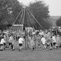 Maypole b&w Maypole black and white