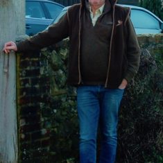 Nick Atkinson 040119 Nick Akinson at Upper Parsonage Farm, 2019