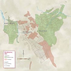 Oxenbourne landowners second half of 19th century