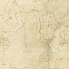 Section of East Meon Tithe Apportionment map 1852 Park Farm & Langrish