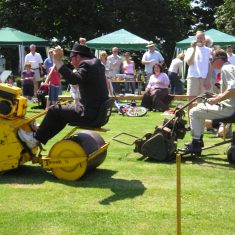 Roller v Mower race Roller v Mower race 2005