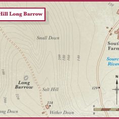 Salt Hill showing barrows