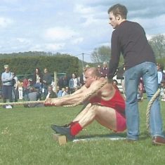 Strong man, tug of war, and Jeff Wheeler Country Fair 1993 - 2000