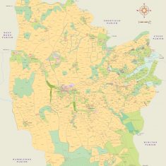 Tithe Apportionments map of East Meon 1852